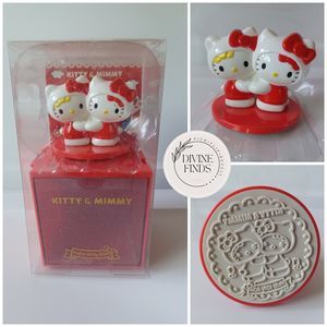 Hello Kitty 40th Anniversary Limited KITTY AND MIMMY Stamp Chest US SELLER